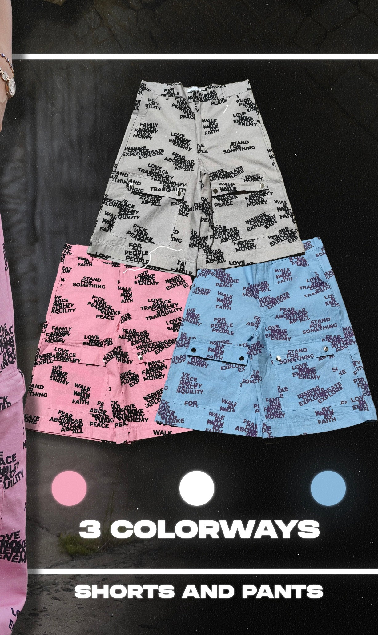 "STATEMENT" CONVERTIBLE PANTS