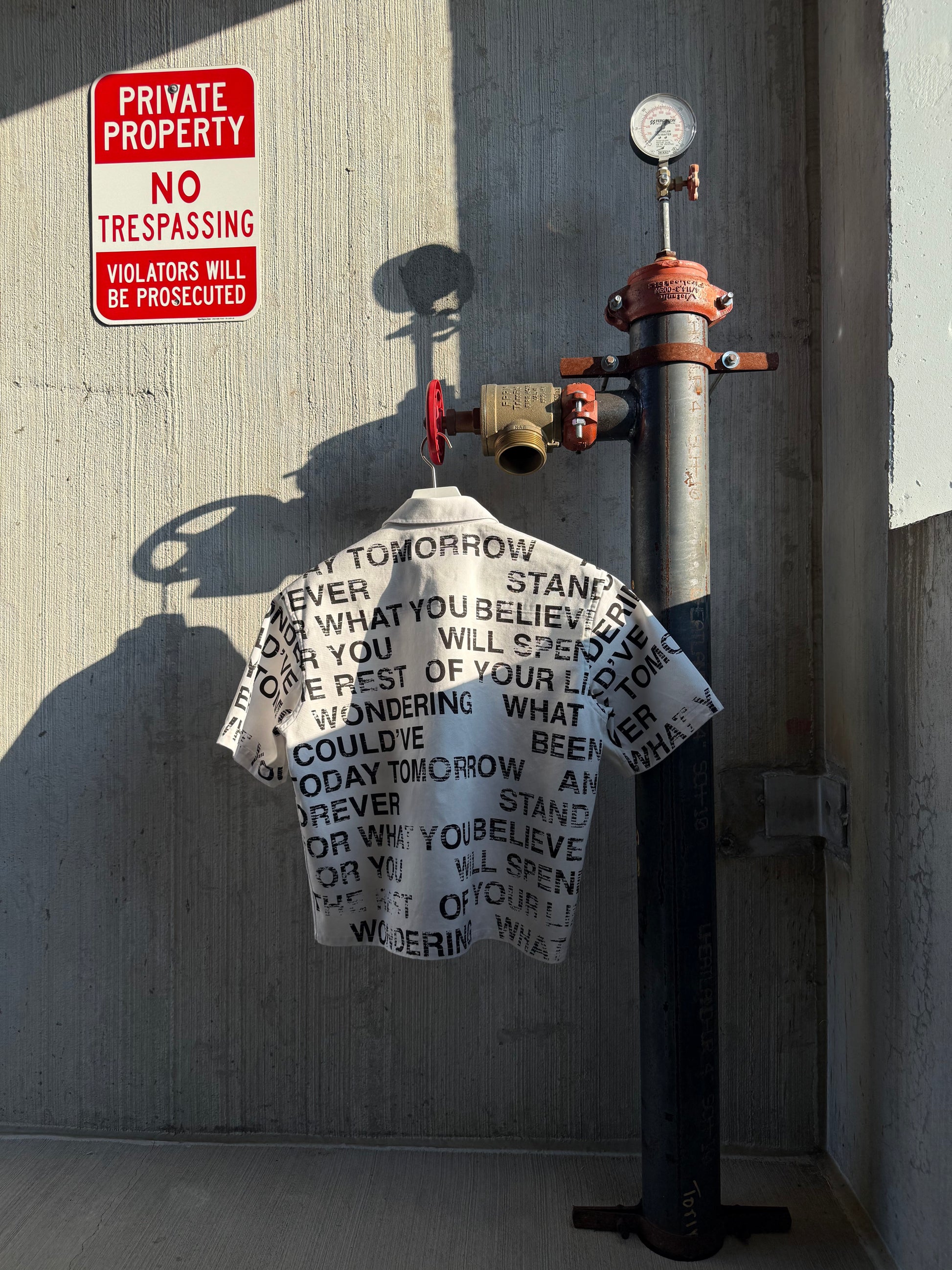 THE WORK SHIRT OIL SPILL