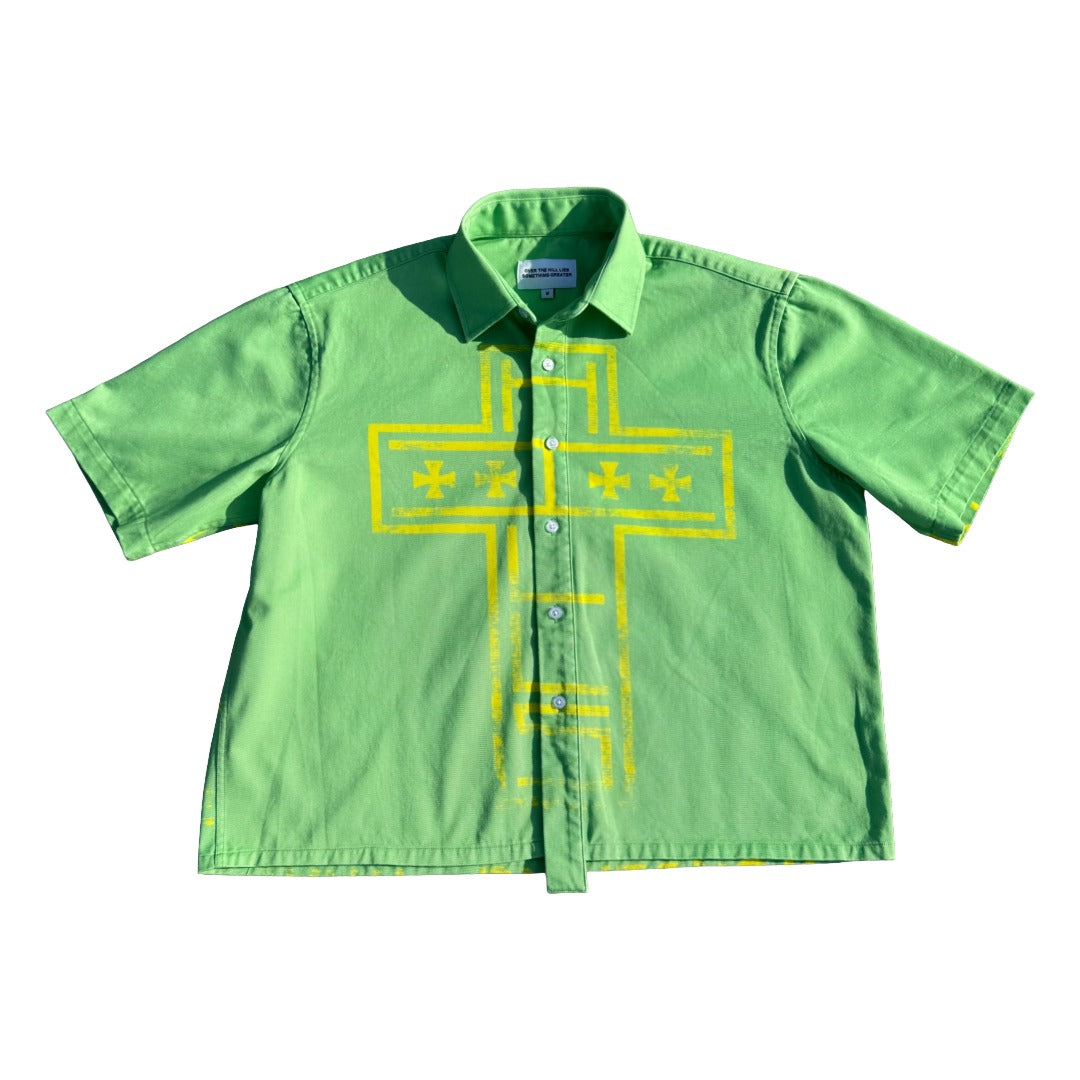 THE WORK SHIRT NEON MOSS